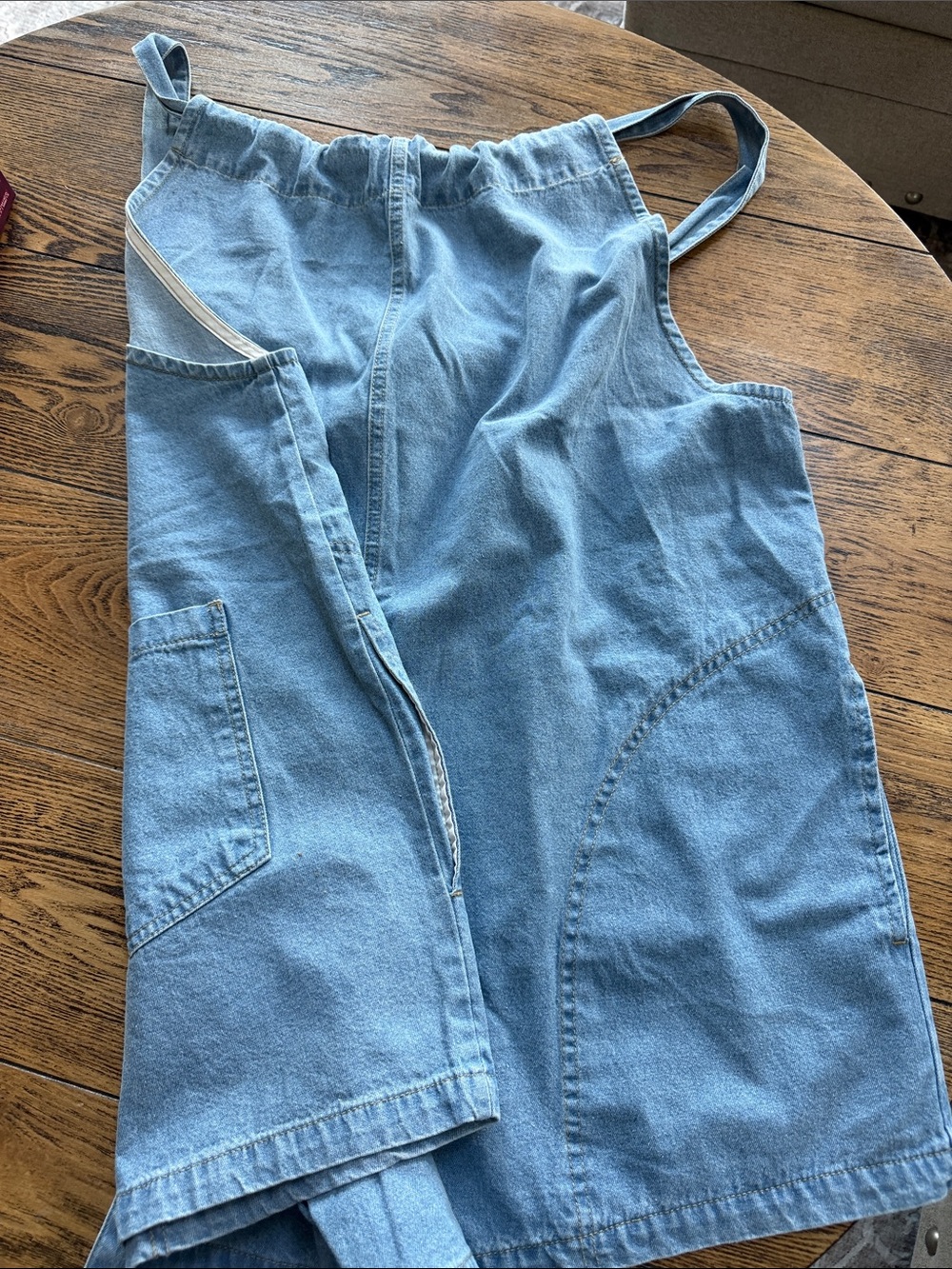 Altar'd State Light Blue Denim Overalls